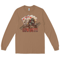 Toasted Coconut long live cowboys cards Long Sleeve Tee - NancyCooperArtShop