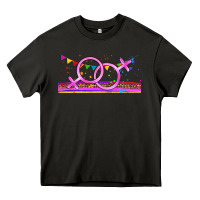 Asphalt lgbtq lesbian  libbey glass Heavy Core Tee - HRA Design Shop