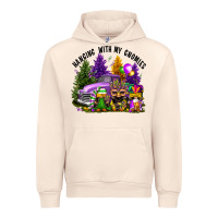 Sandshell mardi gras hanging with my gnomies Urban Hoodie - FaDigitalArtStudio