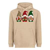 Mushroom Christmas gnomes Heavyweight Hoodie - NancyCooperArtShop