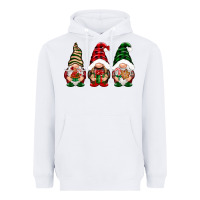 White Christmas gnomes Heavyweight Hoodie - NancyCooperArtShop