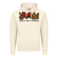 Vintage Artic Peace love western christmas trees Vintage Hoodie - Jasminsmagicworld