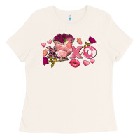 Bone chicken valentine's day xoxo Ladies Tee - FaDigitalArtStudio
