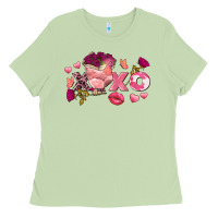 Matcha chicken valentine's day xoxo Ladies Tee - FaDigitalArtStudio