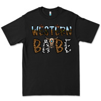 Black western babe Premium Tee - CowhideDigitalArt