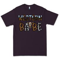 Plum western babe Premium Tee - CowhideDigitalArt