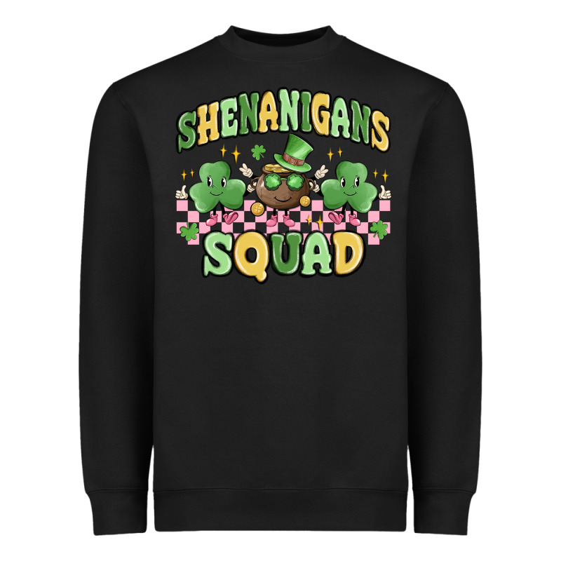 Shenanigans Squad Heavyweight Sweatshirt by MaliasSmallBusiness | Teevron