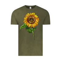 Vintage Olive mammoth sunflower Vintage Tee - LillyAllenDesigns
