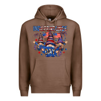 Chestnut Independence Day with gnomies Premium Hoodie - HowdyJamesFarm