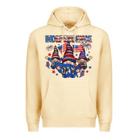 Pina Colada Independence Day with gnomies Premium Hoodie - HowdyJamesFarm