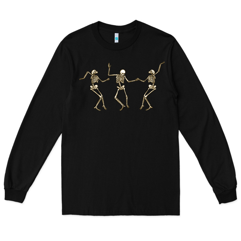 Dancing Skeletons Long Sleeve Tee by MaliasSmallBusiness | Teevron