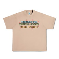 Burro physically here mentally at home with my dog Urban Heavy Tee - MaliasSmallBusiness