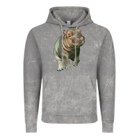 Cloud Rock baby hippo Vintage Hoodie - LillyAllenDesigns