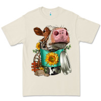 Bone Simmental Cow Coffee Cup Premium Tee - FaDigitalArtStudio