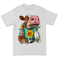 Dove Grey Simmental Cow Coffee Cup Premium Tee - FaDigitalArtStudio