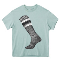 Arona black sock fa element Heavy Core Tee - FaDigitalArtStudio