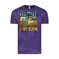 Cloud Purple honky tonk highway Vintage Tee - AdoDesignShop