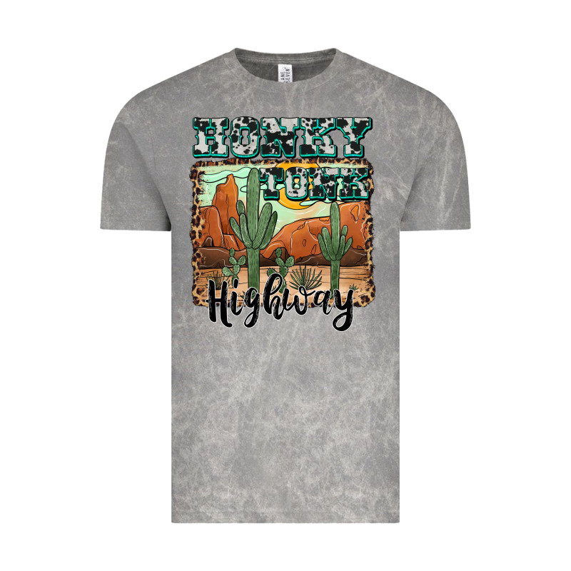 Honky Tonk Highway Vintage Tee by AdoDesignShop | Teevron