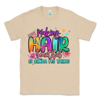 Mushroom making hair beautiful is kinda my thing Classic Tee - MaliasSmallBusiness