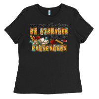 Black may your coffe always be stronger than your passengers Ladies Tee - CowhideDigitalArt