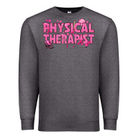 Charcoal Heather breast cancer physical therapist Premium Sweatshirt - texasbilliewilder