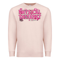 Pale Pink breast cancer physical therapist Premium Sweatshirt - texasbilliewilder