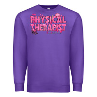 Purple breast cancer physical therapist Premium Sweatshirt - texasbilliewilder