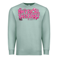 Seafoam breast cancer physical therapist Premium Sweatshirt - texasbilliewilder