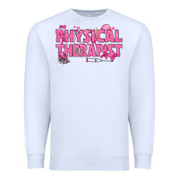 White breast cancer physical therapist Premium Sweatshirt - texasbilliewilder