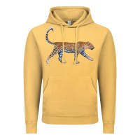 Vintage Mustard leopard Vintage Hoodie - LillyAllenDesigns