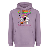 Lavender Ghouls just wanna have fun Heavyweight Hoodie - NancyCooperArtShop