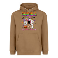 Toasted Coconut Ghouls just wanna have fun Heavyweight Hoodie - NancyCooperArtShop