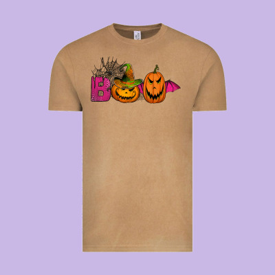 Boo Pumpkins Vintage Tee Designed By Jasminsmagicworld