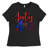 Black 4th of July Ladies Tee - Neo Western