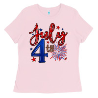 Bubblegum Pink 4th of July Ladies Tee - Neo Western