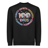 Black 100 days of school Heavyweight Sweatshirt - MaliasSmallBusiness