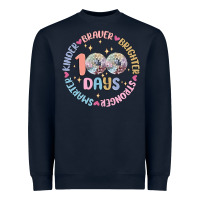 Navy 100 days of school Heavyweight Sweatshirt - MaliasSmallBusiness
