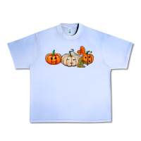 Grape Ice pumpkins face Urban Heavy Tee - AdoDesignShop