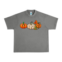 Tornado pumpkins face Urban Heavy Tee - AdoDesignShop
