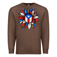 Chestnut puerto rico sunflower Premium Sweatshirt - texasbilliewilder