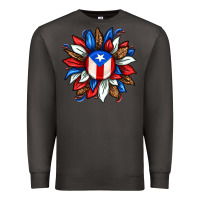 Smoke puerto rico sunflower Premium Sweatshirt - texasbilliewilder