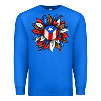 True Royal puerto rico sunflower Premium Sweatshirt - texasbilliewilder