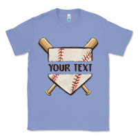 Colony Blue preview custom baseball Classic Tee - MaliasSmallBusiness