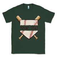 Sports Green preview custom baseball Classic Tee - MaliasSmallBusiness