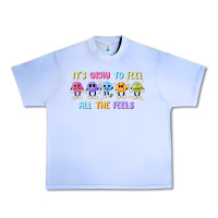 Grape Ice it's okay to feel all the feels Urban Heavy Tee - MaliasSmallBusiness