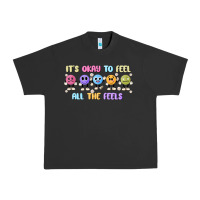 Pigment Black it's okay to feel all the feels Urban Heavy Tee - MaliasSmallBusiness