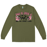 Army Green this is just a chapter not the whole story Long Sleeve Tee - MaliasSmallBusiness