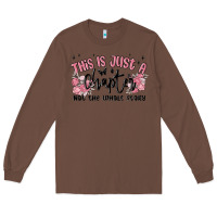 Chestnut this is just a chapter not the whole story Long Sleeve Tee - MaliasSmallBusiness