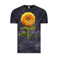 Cloud Black gummy bear sunflower Vintage Tee - LillyAllenDesigns