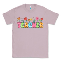Lilac custom teacher flowers Classic Tee - JahusDesignShop